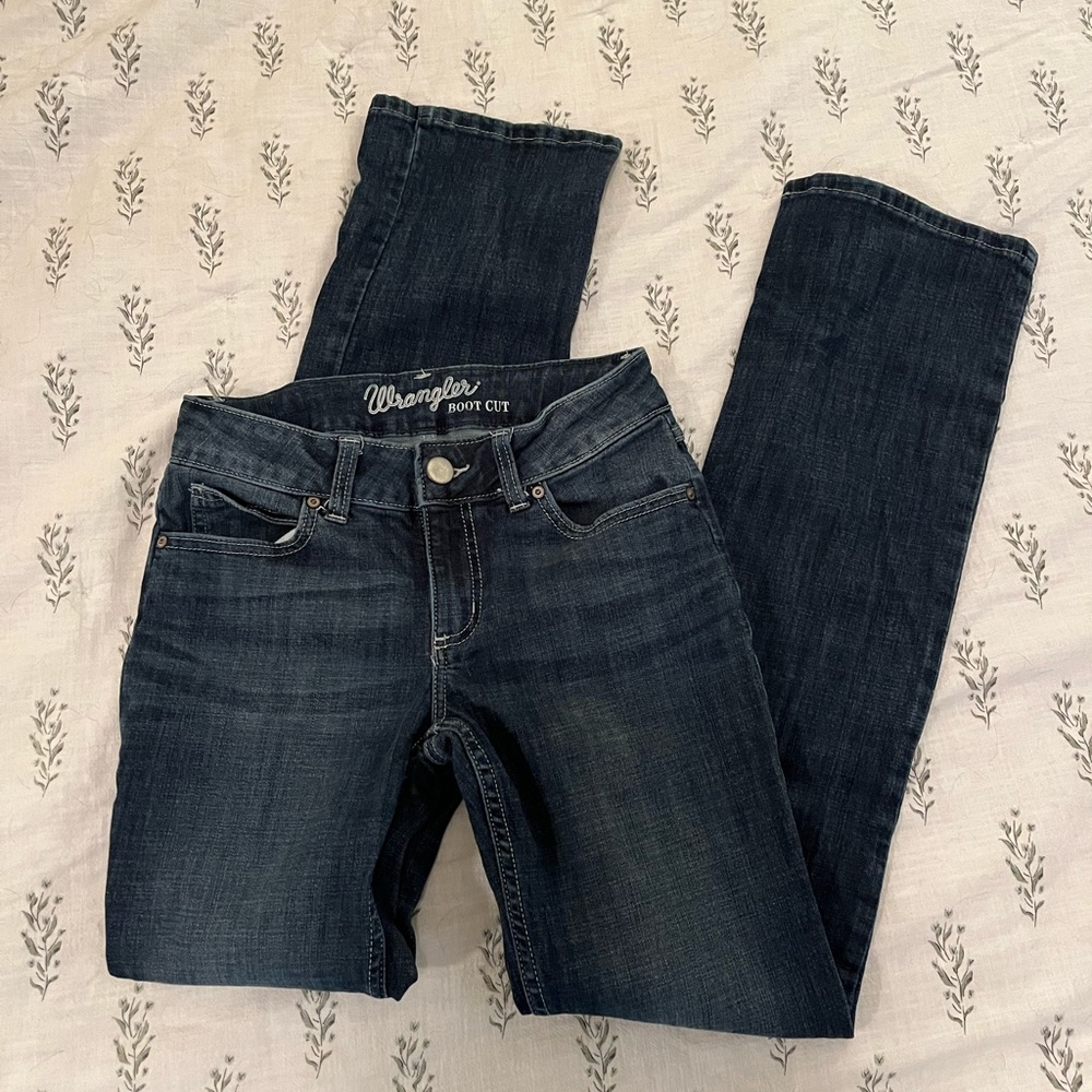 Boot cut wranglers
